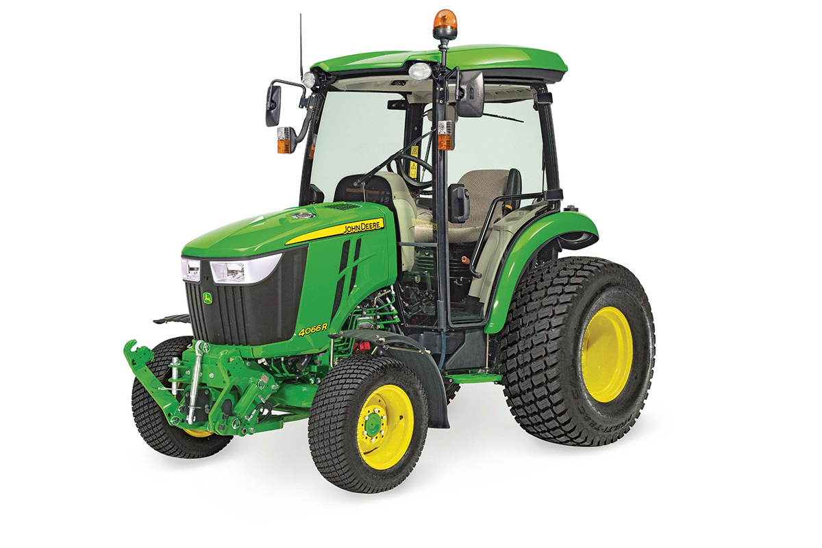 John Deere 4066r Enclosed Cab Tractor Hire In Cheshire And Staffordshire